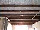 Nieuw verlaagd plafond wort gemaakt
